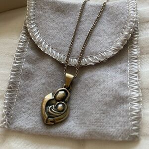 James Avery Mother Child Necklace